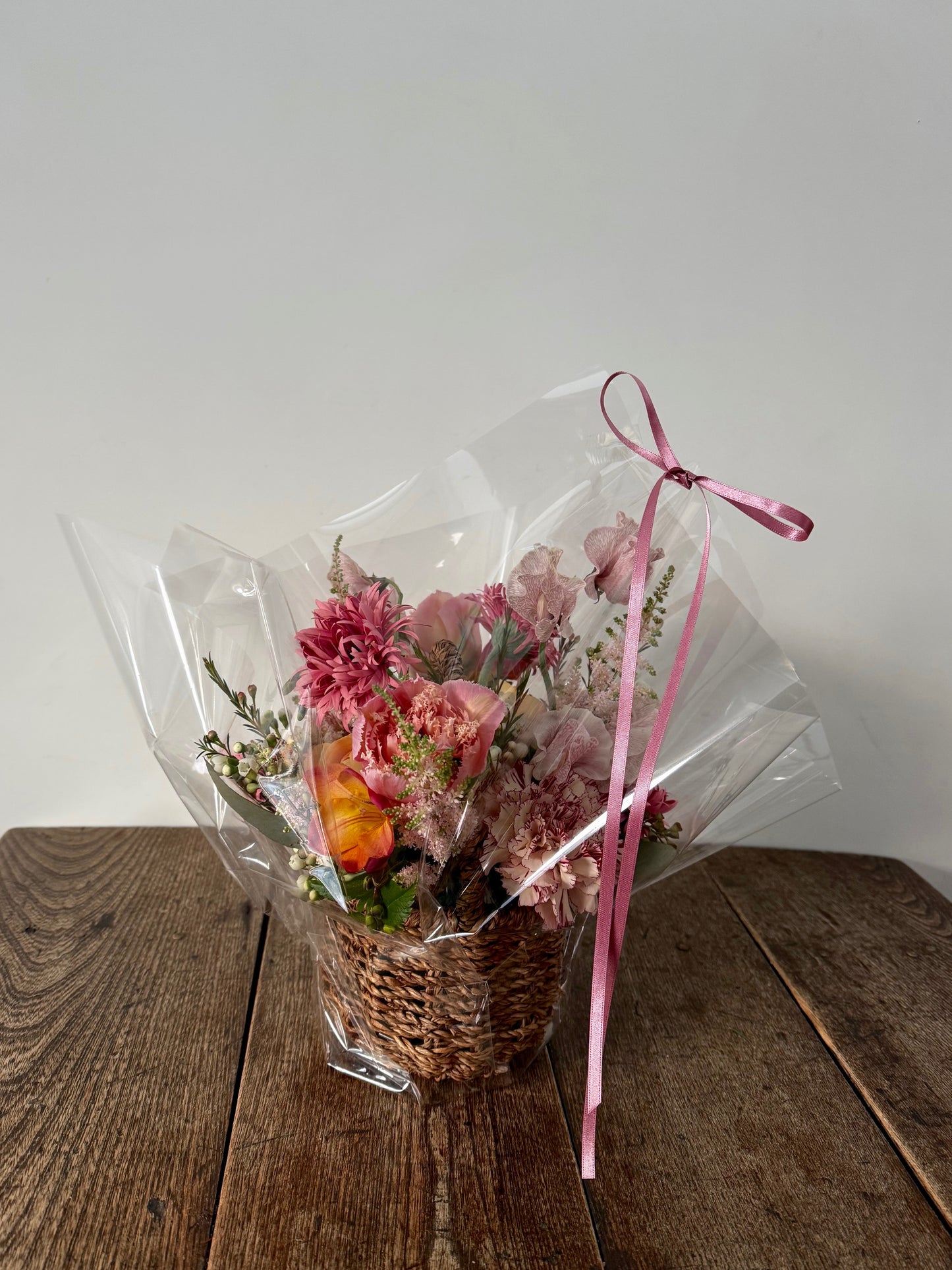 おまかせバスケットアレンジメント ギフト