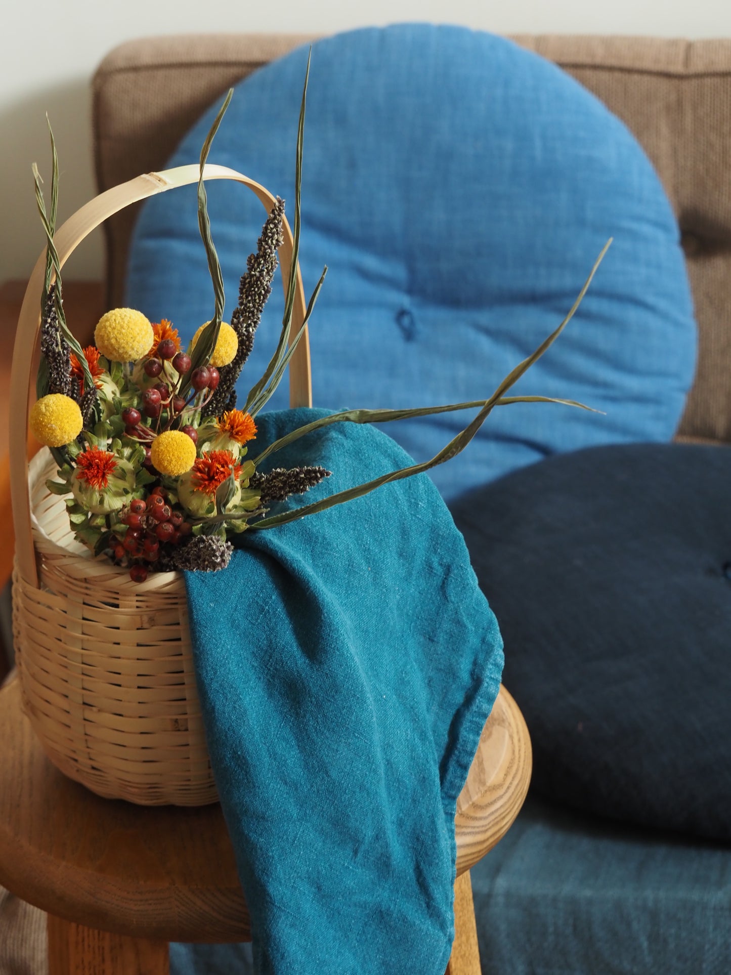 母の日ギフトバッグ ドライフラワーとクッキーのセット