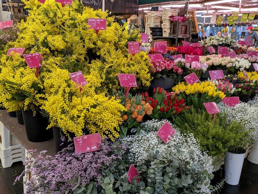 フランスのマルシェ文化に学ぶ、花のある暮らし