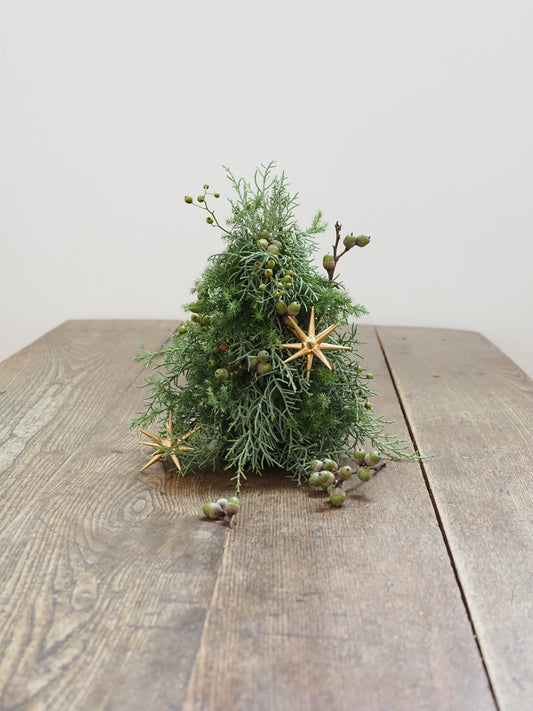 クリスマス テーブルミニツリー アレンジメント ワークショップ